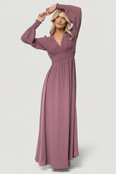 Olivia Maxi Dress | Vintage Plum