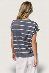 Ada Dolman Top | Slate + Natural