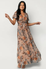 Ardley Maxi Dress | Copper + Slate Floral