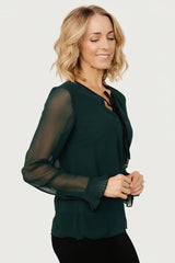 Cambridge Top | Emerald