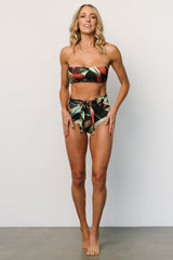 Milos Bikini Top | Midnight Floral